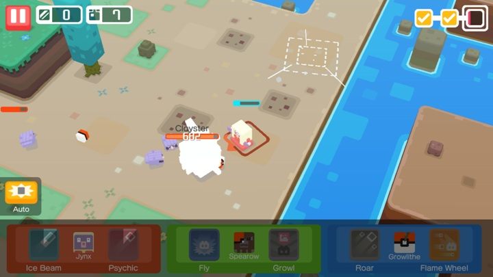 Każdy boss ma koło siebie kilka pomocników - Jak walczyć w Pokemon Quest? - Pokemon Quest - poradnik do gry