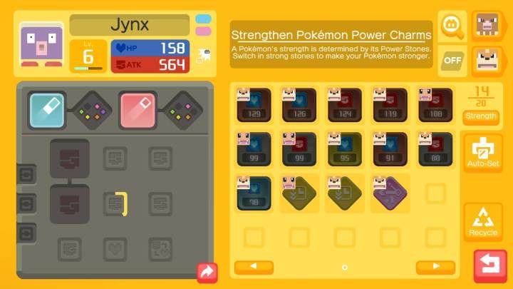 Każdy pokemon ma określony poziom; możesz mu go zwiększyć w trakcie walki bądź treningów - Jak wybrać swój team w Pokemon Quest? - Pokemon Quest - poradnik do gry