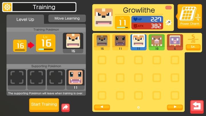 Kolejnym twoim ruchem powinno być wybranie wspierających bohaterów - Jak trenować pokemony w Pokemon Quest? - Pokemon Quest - poradnik do gry