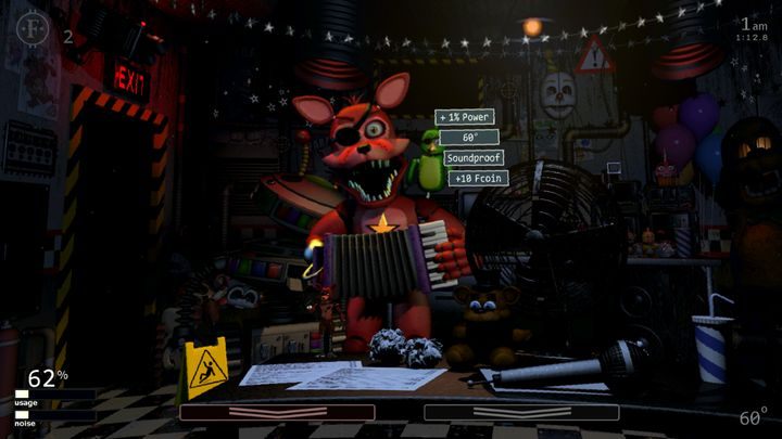 Rockstar Foxy, który każe nam wybrać nagrodę. - Porady ogólne Ultimate Custom Night - Ultimate Custom Night - poradnik do gry