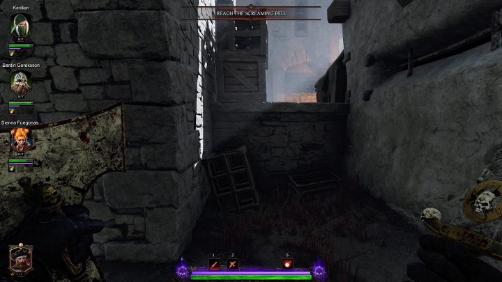 Dalej skocz na skrzynki, a potem na murek - Grymuary w akcie II gry Warhammer Vermintide 2 - Warhammer Vermintide 2 - poradnik do gry