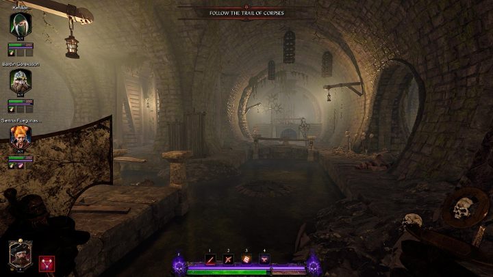 Po jakimś czasie trafisz do lokacji widocznej na powyższym obrazku - Tomy w akcie I gry Warhammer Vermintide 2 - Warhammer Vermintide 2 - poradnik do gry