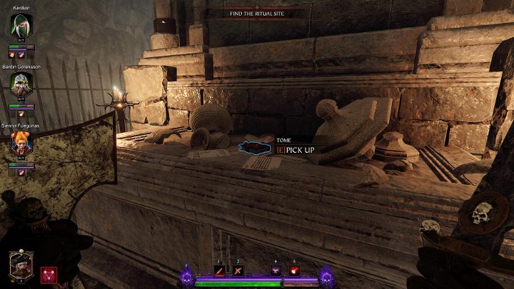 Skieruj się na tyły budynku - tam odnajdziesz ostatni tom - Tomy w akcie I gry Warhammer Vermintide 2 - Warhammer Vermintide 2 - poradnik do gry