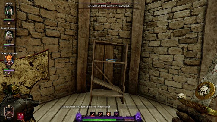 W środku skorzystaj z drabiny - Tomy w akcie I gry Warhammer Vermintide 2 - Warhammer Vermintide 2 - poradnik do gry