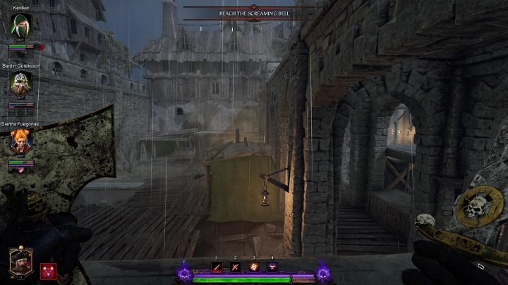 Następnie musisz przeskoczyć na kolejny daszek - Tomy w akcie II gry Warhammer Vermintide 2 - Warhammer Vermintide 2 - poradnik do gry