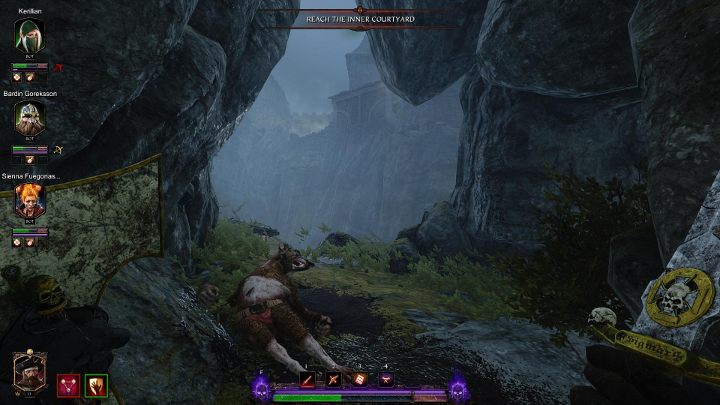 Ostatni tom odnajdziesz po wyjściu z jaskini z niewielką kamienną budowlą - Tomy w akcie II gry Warhammer Vermintide 2 - Warhammer Vermintide 2 - poradnik do gry
