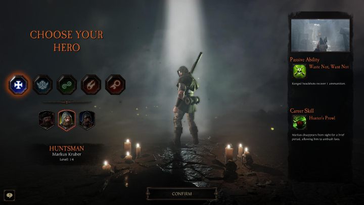 W grze Warhammer: Vermintide 2 masz możliwość zagrania pięcioma, całkowicie odmiennymi bohaterami - Podstawowe informacje o bohaterach | Warhammer Vermintide 2 - Warhammer Vermintide 2 - poradnik do gry