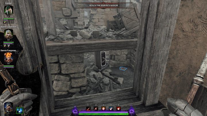 Przez okno ujrzysz grymuar, ale stąd nie da się go zabrać - Grymuary w akcie III gry Warhammer Vermintide 2 - Warhammer Vermintide 2 - poradnik do gry
