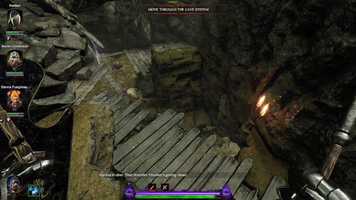 Kieruj się dalej zgodnie dostępną drogą oraz wyznaczoną misją, aż trafisz na lokacje widoczną na obrazku - Grymuary w akcie III gry Warhammer Vermintide 2 - Warhammer Vermintide 2 - poradnik do gry