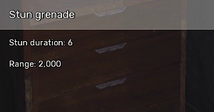 Stun grenade - Granaty w Fear the Wolves - Fear the Wolves - poradnik do gry