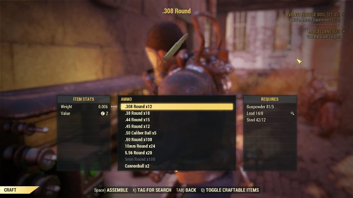 Amunicje można też tworzyć samemu. - Jak zdobywać amunicje w Fallout 76? - Fallout 76 - poradnik do gry