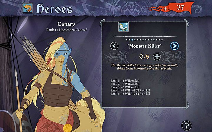 Gra powinna zaoferować kilka różnych heroicznych tytułów do wyboru - Rozwój postaci w The Banner Saga 3 - The Banner Saga 3 - poradnik do gry