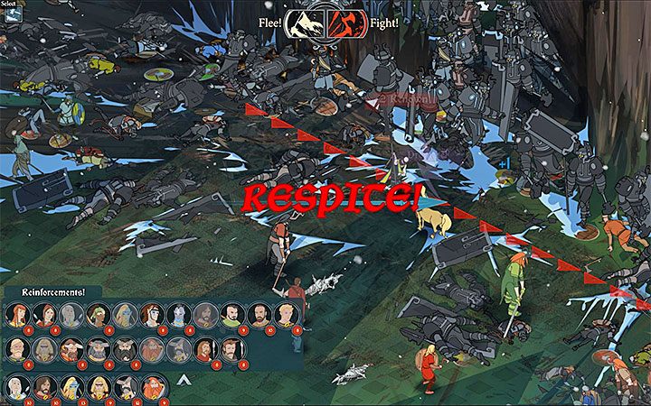 Bitwy składające się z kilku faz to ważna nowość w grze The Banner Saga 3 - Walka w The Banner Saga 3 - The Banner Saga 3 - poradnik do gry