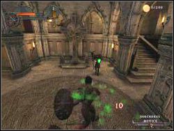 Dla ułatwienia podam prawidłową kombinację płytek: zielona, niebieska, żółta, niebieska, żółta, niebieska, czarna, żółta, czerwona, czerwona, zielona, niebieska - DESERTED TEMPLE | JASNA STRONA | Enclave - Enclave - poradnik do gry