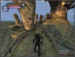 Znajdziesz się na pięknej konstrukcji prowadzącej w kierunku wyspy - THE PLATEAU | CIEMNA STRONA | Enclave - Enclave - poradnik do gry