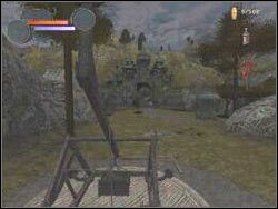 Podbiegnij do znajdującej się obok machiny oblężniczej - OUTPOST SIEGE | CIEMNA STRONA | Enclave - Enclave - poradnik do gry