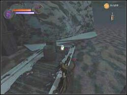 Zanim skierujesz się dalej skręć w prawo i zabierz niebieski kryształ - MORDESSA | CIEMNA STRONA | Enclave - Enclave - poradnik do gry