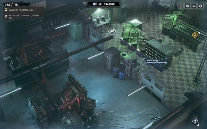 Na screenie poniżej znajdziesz miejsce, gdzie ukrywają się badacze - są na pierwszym piętrze - Rozdział III | Opis przejścia kampanii KGB w Phantom Doctrine - Phantom Doctrine - poradnik do gry
