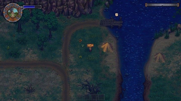 Okryjesz tam opuszczoną chatkę przy, której będziesz mógł budować - Jak zdobyć stones/kamienie w Graveyard Keeper? - Graveyard Keeper - poradnik do gry