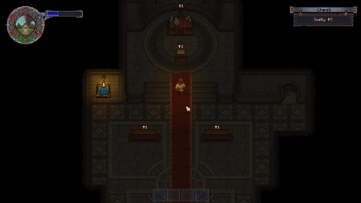 Na samym początku rozgrywki skup się na rozwoju technologii, narzędzi i napraw swój cmentarz - Porady na start w grze Graveyard Keeper - Graveyard Keeper - poradnik do gry