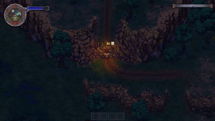 Aby dostać się do tej lokacji musisz pierw przedostać się przez zamknięte wrota - Jak odkryć nowy teren w grze Graveyard Keeper? - Graveyard Keeper - poradnik do gry