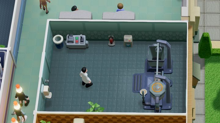 Pomieszczenie przeznaczone tylko i wyłącznie do leczenia pomroczności jasnej - Gabinety i pomieszczenia w Two Point Hospital - Two Point Hospital - poradnik do gry