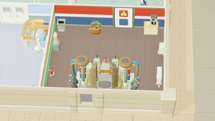 Pomieszczenie, które możesz odblokować na drodze badań w Melt Downs - Gabinety i pomieszczenia w Two Point Hospital - Two Point Hospital - poradnik do gry