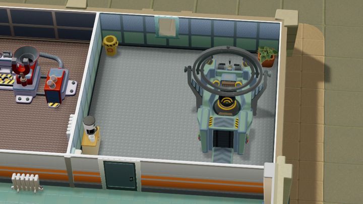 W tym pomieszczeniu leczone jest żółwiogłowie - Gabinety i pomieszczenia w Two Point Hospital - Two Point Hospital - poradnik do gry