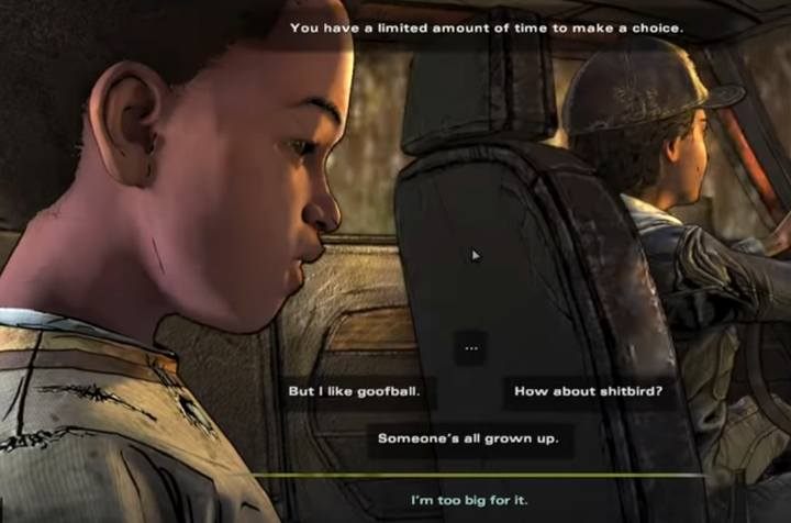 Na padzie do wyboru opcji dialogowych używaj podpisanych przycisków lub D-pada; na komputerze - kursora myszy - Rozdział 1 - Epizod 1 Done Running - Solucja The Walking Dead The Final Season - The Walking Dead The Final Season - poradnik do gry