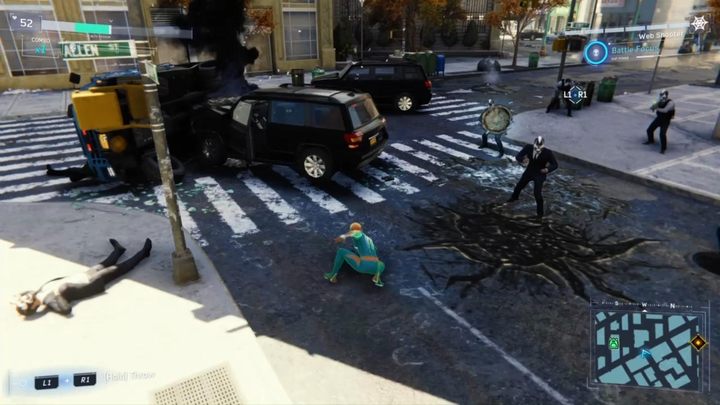 Aby móc uleczyć się w walce, koniecznie musisz mieć zgromadzoną pewną pulę koncentracji - Marvels Spider-Man: Leczenie - jak odzyskiwać zdrowie? - Marvels Spider-Man - poradnik do gry