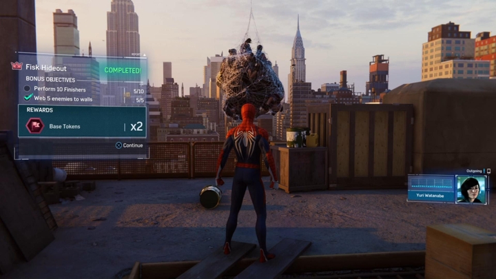 Opisywana konfrontacja jest jednym z typów aktywności pobocznych na mapie świata - są to Kryjówki Fiska - Marvels Spider-Man: Kryjówka Fiska (Fisk Hideout) - solucja, opis przejścia - Marvels Spider-Man - poradnik do gry