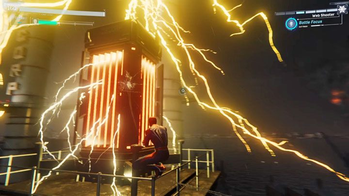 Dowiecie się o transformatorze, który trzeba zniszczyć - Marvels Spider-Man: Podążanie za śladem (Picking up the Trail) - solucja, opis przejścia - Marvels Spider-Man - poradnik do gry