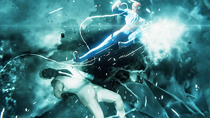 Pozbawienie paska Li całego paska zdrowia nie wymusza dodatkowego zaliczenia QTE - Marvels Spider-Man: Sedno sprawy (The Heart of the Matter) - solucja, opis przejścia - Marvels Spider-Man - poradnik do gry