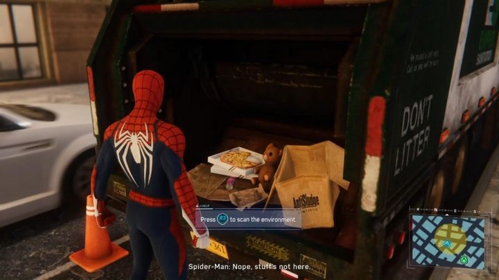 Po rozmowie z operatorem, traficie na kolejny trop - Marvels Spider-Man: Nie ma to jak w domu (Home Sweet Home) - solucja, opis przejścia - Marvels Spider-Man - poradnik do gry