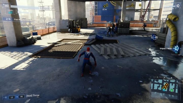 Po pokonaniu wrogów, Peter skontaktuje się z Kingpinem - Marvels Spider-Man: Kropla, która przelała czarę (Straw, Meet Camel) - solucja, opis przejścia - Marvels Spider-Man - poradnik do gry