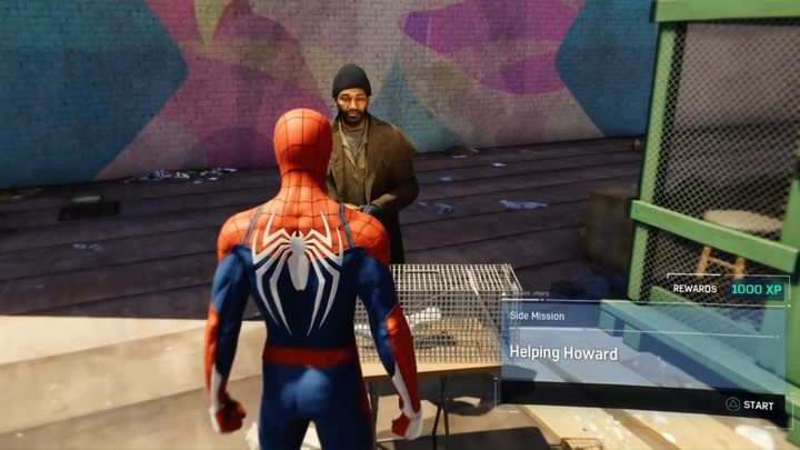 W Chinatown natkniesz się na Howarda, który opowie ci o swoim problemie - Pomoc Howardowi - Solucja Marvels Spider-Man - Marvels Spider-Man - poradnik do gry