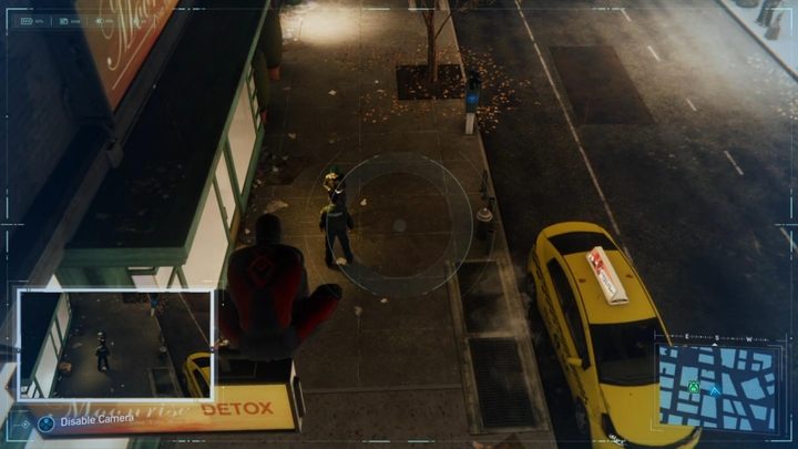 Zostaniesz poproszony o wykonanie kilku zdjęć - Spider-Man. Prywatny Detektyw - Solucja Marvels Spider-Man - Marvels Spider-Man - poradnik do gry