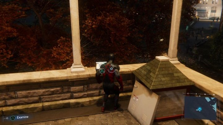 Udaj się do podejrzanego miejsca wskazanego przez kobietę - Szturm na zamek - Solucja Marvels Spider-Man - Marvels Spider-Man - poradnik do gry