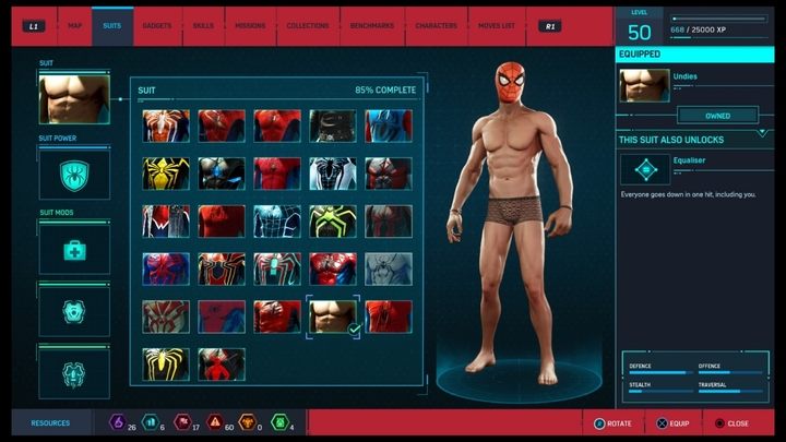 Koszt stworzenia: Ukończ wszystkie misje główne, zadania poboczne i wszystkie dzielnice w 100%, by odblokować ten kostium - Marvels Spider-Man: Wszystkie kostiumy bohatera - lista - Marvels Spider-Man - poradnik do gry