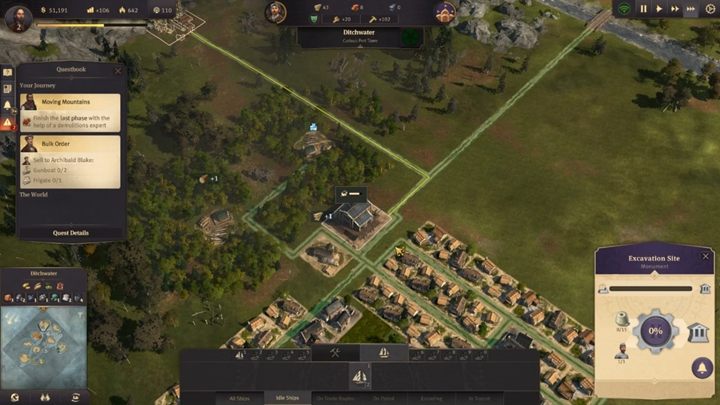 Drugi i finalny zarazem etap destrukcji głazów wymaga m - Rozdział 2 - A Sign of Fire | Kampania fabularna Anno 1800 - Anno 1800 - poradnik do gry