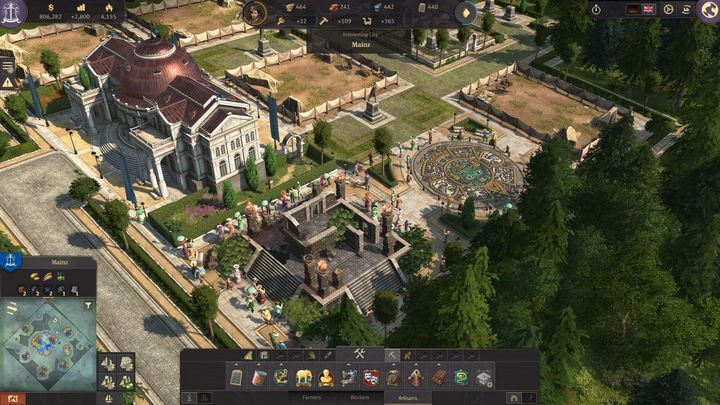 Zoo i Muzeum są dostępne, gdy sprowadzisz na wyspę rzemieślników - Zoo i Muzeum w grze Anno 1800 - Anno 1800 - poradnik do gry