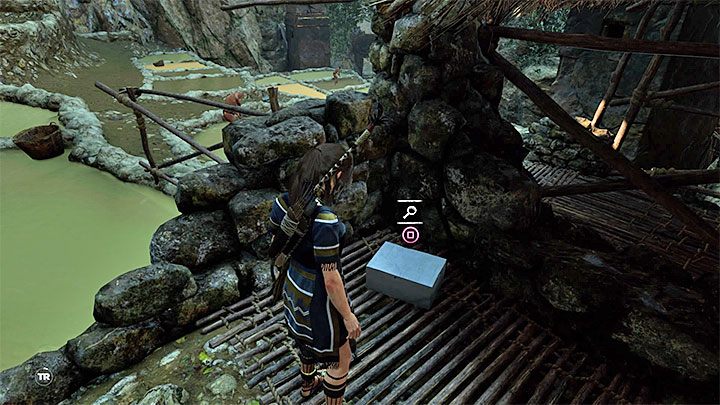 Plastikowego pingwina (2) odnajduje się w skrzynce przy ścianie jednego z budynków - Relikty w Ukrytym Mieście | Sekrety w Shadow of the Tomb Raider - Shadow of the Tomb Raider - poradnik do gry