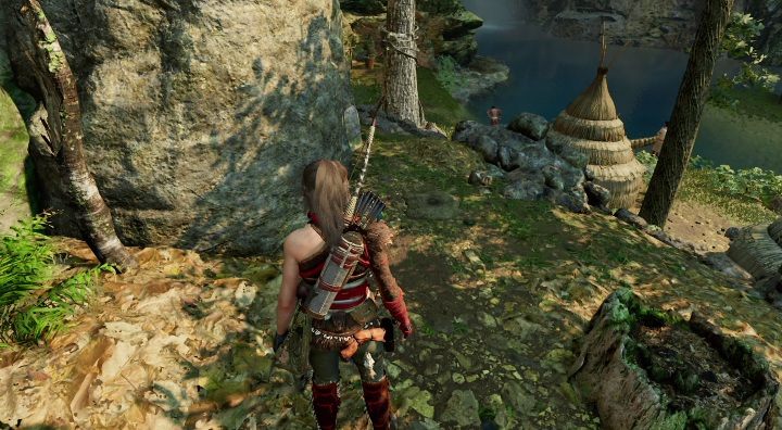 Na północnej części lokacji znajdziesz piętnastą skrytkę (14) - Skrzynie i skrytki surwiwalowe w Ukrytym Mieście | Sekrety w Tomb Raider - Shadow of the Tomb Raider - poradnik do gry