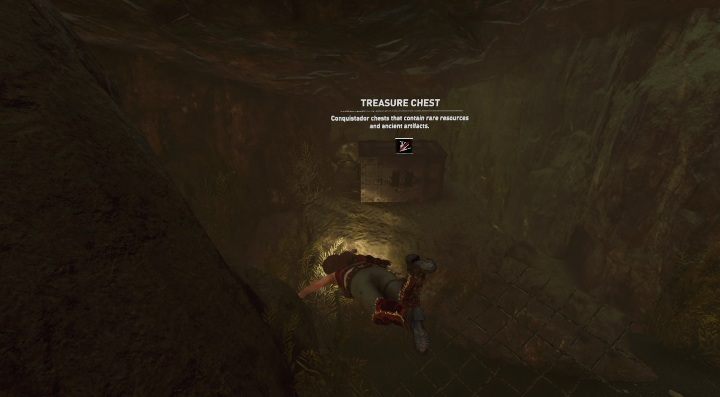 Pierwszą skrzynię - Copal - ze skarbami (1) - znajdziesz pod wodą w wiosce - Skarby, relikty i dokumenty | Sekrety w Shadow of the Tomb Raider - Shadow of the Tomb Raider - poradnik do gry