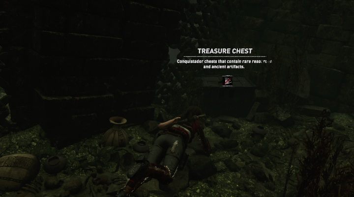 Druga skrzynia - Inti Statuette (2) - również została schowana pod wodą, w świątyni Temple of Life - Skarby, relikty i dokumenty | Sekrety w Shadow of the Tomb Raider - Shadow of the Tomb Raider - poradnik do gry