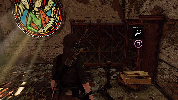 Poemat (15) jest w ostatnim pomieszczeniu na piętrze biblioteki, niedaleko witraża - Dokumenty | Sekrety w Shadow of the Tomb Raider - Shadow of the Tomb Raider - poradnik do gry