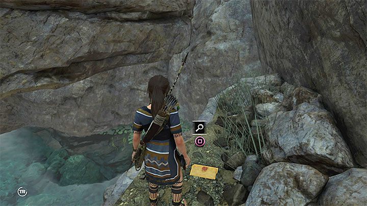Dziennik (1) jest w małym osobnym obszarze, w którym znajduje się też skrzynia konkwistadora - Dokumenty | Sekrety w Shadow of the Tomb Raider - Shadow of the Tomb Raider - poradnik do gry