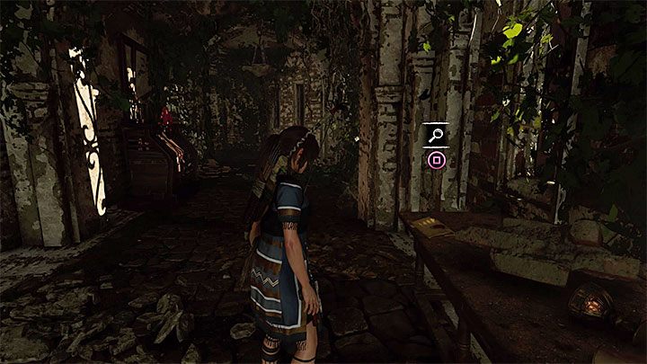 Dokument (5) jest w słabo oświetlonym korytarzu w pobliżu wejścia do grobowca Tree of Life - Dokumenty | Sekrety w Shadow of the Tomb Raider - Shadow of the Tomb Raider - poradnik do gry