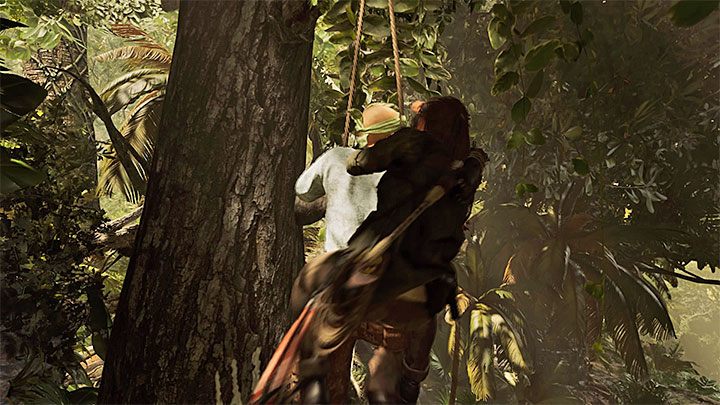 Od tego momentu możesz używać umiejętności Orli szpon do wieszania przeciwników na drzewach - Niespodzianka! - trofeum w Shadow of the Tomb Raider - Shadow of the Tomb Raider - poradnik do gry