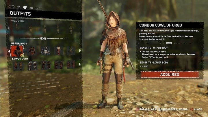 Na potrzeby tego trofeum możesz wybrać np - Od stóp do głów - trofeum w Shadow of the Tomb Raider - Shadow of the Tomb Raider - poradnik do gry